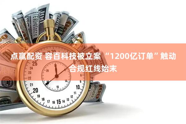 点赢配资 容百科技被立案 “1200亿订单”触动合规红线始末