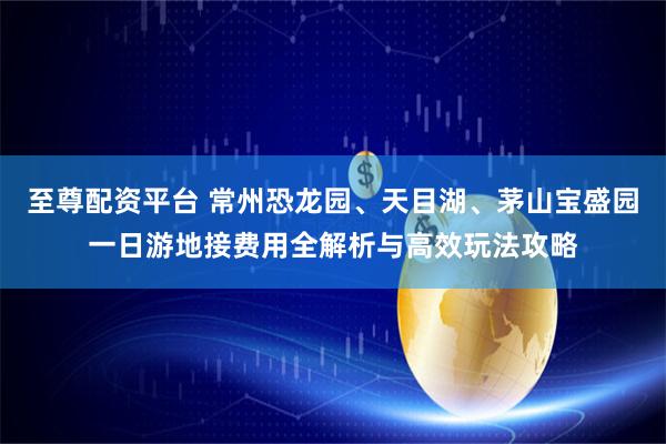 至尊配资平台 常州恐龙园、天目湖、茅山宝盛园一日游地接费用全解析与高效玩法攻略
